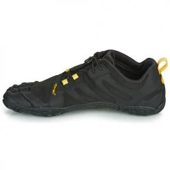 Chaussures Femme Running / trail Vibram Fivefingers V-TRAIL Noir / Jaune 11 Chaussures Femme Running / trail Vibram Fivefingers V-TRAIL Noir / Jaune -Chaussures de sport Soldes Boutique 10862677 500 D