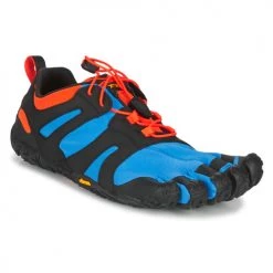 Chaussures de sport Soldes Boutique 34 Chaussures Homme Running / trail Vibram Fivefingers V-TRAIL 2.0 Bleu / Orange