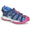Chaussures Fille Sandales sport Geox BOREALIS GIRL Bleu / Rose -Chaussures de sport Soldes Boutique 18764335 500 A