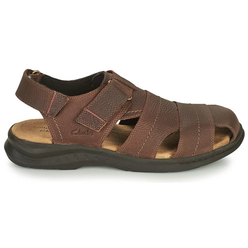 Chaussures Homme Sandales sport Clarks HAPSFORD COVE Marron 4 Chaussures Homme Sandales sport Clarks HAPSFORD COVE Marron – Image 2