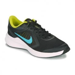 Chaussures Garçon Multisport Nike DOWNSHIFTER 10 GS Noir / Jaune