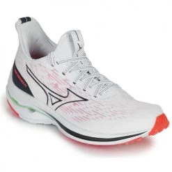 Chaussures Femme Running / trail Mizuno WAVE RIDER NEO Blanc / Rose