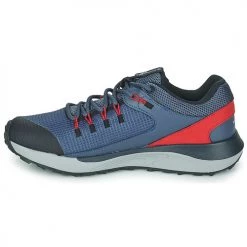 Chaussures Homme Randonnée Columbia TRAILSTORM WATERPROOF Bleu / Rouge -Chaussures de sport Soldes Boutique 21182666 500 D