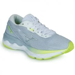 Chaussures de sport Soldes Boutique 14 Chaussures Femme Running / trail Mizuno WAVE SKYRISE 3 Gris / Jaune