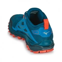 Chaussures Homme Running / trail Mizuno MUNJI 8 Bleu / Rouge -Chaussures de sport Soldes Boutique 21289980 500 E