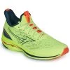 Chaussures Homme Running / trail Mizuno WAVE RIDER NEO Jaune / Fluo -Chaussures de sport Soldes Boutique 21289982 500 A