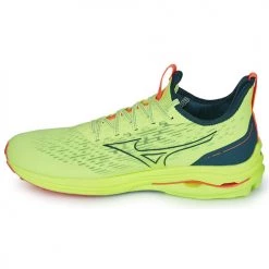 Chaussures Homme Running / trail Mizuno WAVE RIDER NEO Jaune / Fluo -Chaussures de sport Soldes Boutique 21289982 500 D