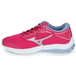 Chaussures Fille Running / trail Mizuno WAVE RIDER 25 Rose -Chaussures de sport Soldes Boutique 21289992 500 D