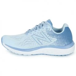 Chaussures Femme Running / trail New Balance W680LB7 Bleu -Chaussures de sport Soldes Boutique 21324150 500 D