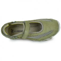 Chaussures Femme Sandales sport Allrounder by Mephisto NIRO Kaki -Chaussures de sport Soldes Boutique 21426964 500 F