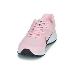Chaussures Enfant Multisport Nike NIKE REVOLUTION 6 Rose / Noir -Chaussures de sport Soldes Boutique 21544425 500 C