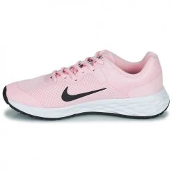 Chaussures Enfant Multisport Nike NIKE REVOLUTION 6 Rose / Noir -Chaussures de sport Soldes Boutique 21544425 500 D