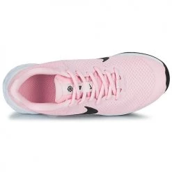 Chaussures Enfant Multisport Nike NIKE REVOLUTION 6 Rose / Noir -Chaussures de sport Soldes Boutique 21544425 500 F