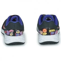 Chaussures Enfant Multisport Nike NIKE REVOLUTION 6 SE Noir -Chaussures de sport Soldes Boutique 21544427 500 F