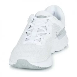 Chaussures Femme Running / trail Nike NIKE REACT MILER 3 Blanc / Argenté -Chaussures de sport Soldes Boutique 21544509 500 C