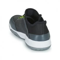 Chaussures Enfant Tennis adidas Performance ADIZERO CLUB K Noir / Jaune -Chaussures de sport Soldes Boutique 21644931 500 E