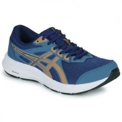 Chaussures Homme Running / trail Asics GEL-CONTEND 8 Gris / Bleu