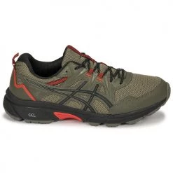 Chaussures Homme Running / trail Asics GEL-VENTURE 8 Kaki / Noir -Chaussures de sport Soldes Boutique 22235225 500 B