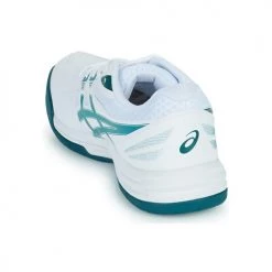 Chaussures Homme Running / trail Asics COURT SLIDE 2 Blanc / Bleu -Chaussures de sport Soldes Boutique 22235236 500 E