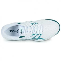 Chaussures Homme Running / trail Asics COURT SLIDE 2 Blanc / Bleu -Chaussures de sport Soldes Boutique 22235236 500 F