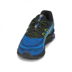 Chaussures Homme Running / trail Asics GEL-QUANTUM 180 VII Noir / Bleu -Chaussures de sport Soldes Boutique 22235239 500 C