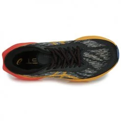Chaussures Homme Running / trail Asics NOVABLAST 3 Noir / Orange -Chaussures de sport Soldes Boutique 22235240 500 F