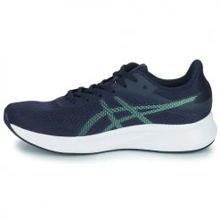 Chaussures Homme Running / trail Asics PATRIOT 13 Marine / Vert -Chaussures de sport Soldes Boutique 22235248 500 D