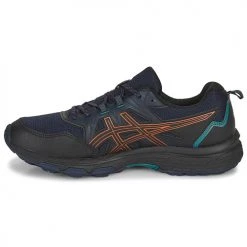 Chaussures Homme Running / trail Asics GEL-VENTURE 8 Marine / Rouge -Chaussures de sport Soldes Boutique 22235258 500 D