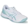 Chaussures Femme Running / trail Asics COURT SLIDE 2 Blanc / Bleu -Chaussures de sport Soldes Boutique 22235261 500 A