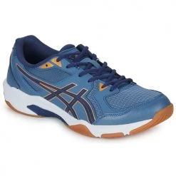 Chaussures Homme Running / trail Asics GEL-ROCKET 10 Bleu / Orange