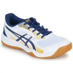 Chaussures Enfant Running / trail Asics UPCOURT 5 GS Blanc / Orange / Marine