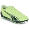 Chaussures Homme Football Puma ULTRA PLAY FG/AG Jaune / Noir