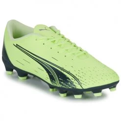 Chaussures Homme Football Puma ULTRA PLAY FG/AG Jaune / Noir