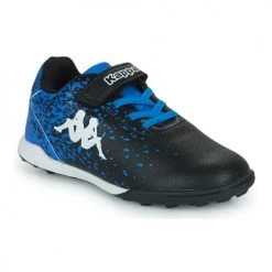 Chaussures Garçon Football Kappa WILLY TG EV Noir / Bleu