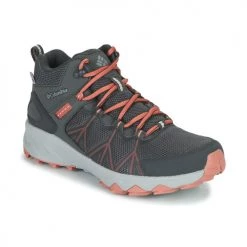 Chaussures Femme Randonnée Columbia PEAKFREAK II MID OUTDRY Gris