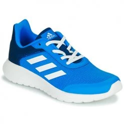 Chaussures Garçon Running / trail adidas Performance TENSAUR RUN 2.0 K Bleu