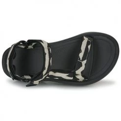 Chaussures Femme Sandales sport Teva HURRICANE XLT2 AMPSOLE Noir / Beige -Chaussures de sport Soldes Boutique 22587398 500 F