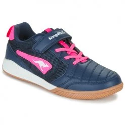 Chaussures Enfant Sport Indoor Kangaroos K5-FLOW EV Marine / Rose