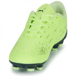 Chaussures Enfant Football Puma ULTRA PLAY FG/AG Jaune / Noir -Chaussures de sport Soldes Boutique 23560258 500 C